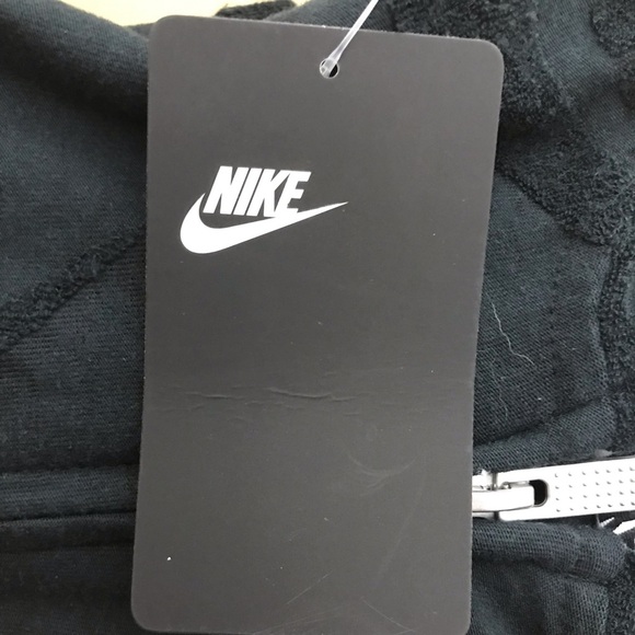 NWT Nike Girls Black Futura Full Zip Hoodie - Picture 11 of 12